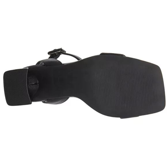 Madden Girl Winnii Womens Sandals Black Size 10 Block Heel Strappy Shoes - Picture 7 of 7